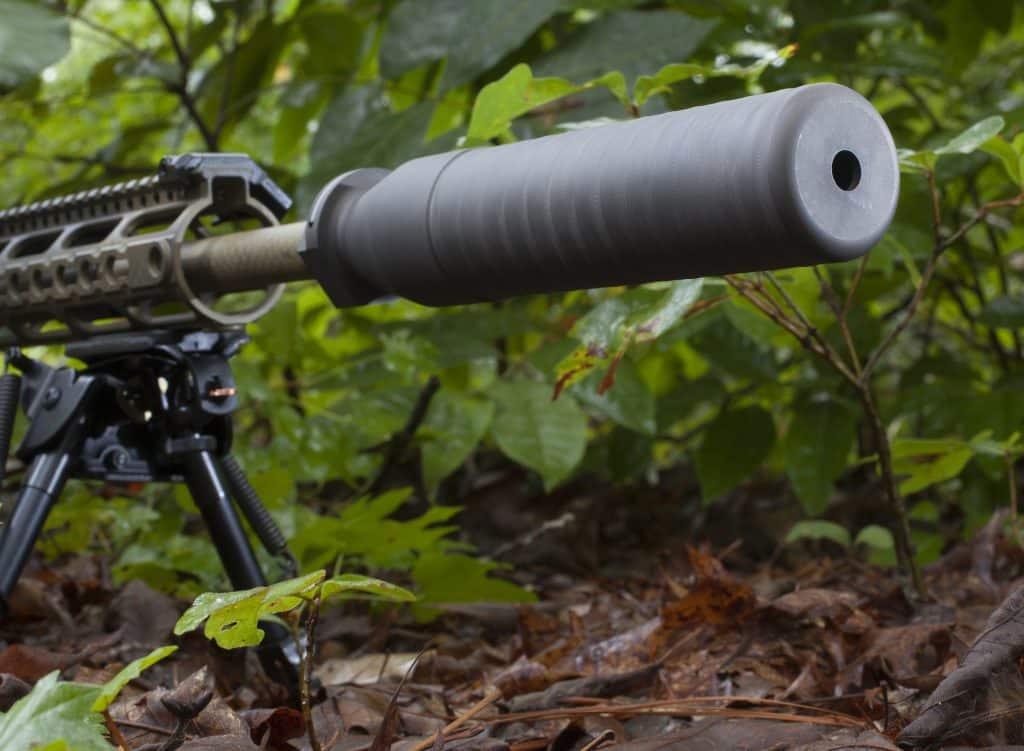 Suppressor pinned on an SBR build.