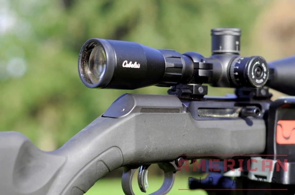 My Savage A22 with a rimfire scope