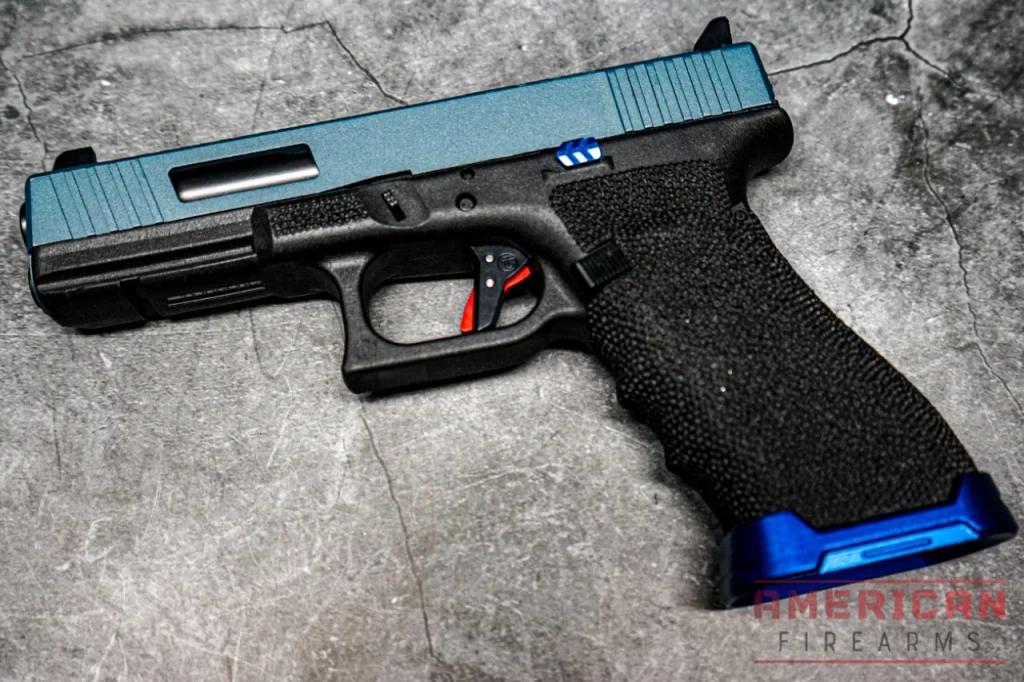 A heavily-modified Glock 17