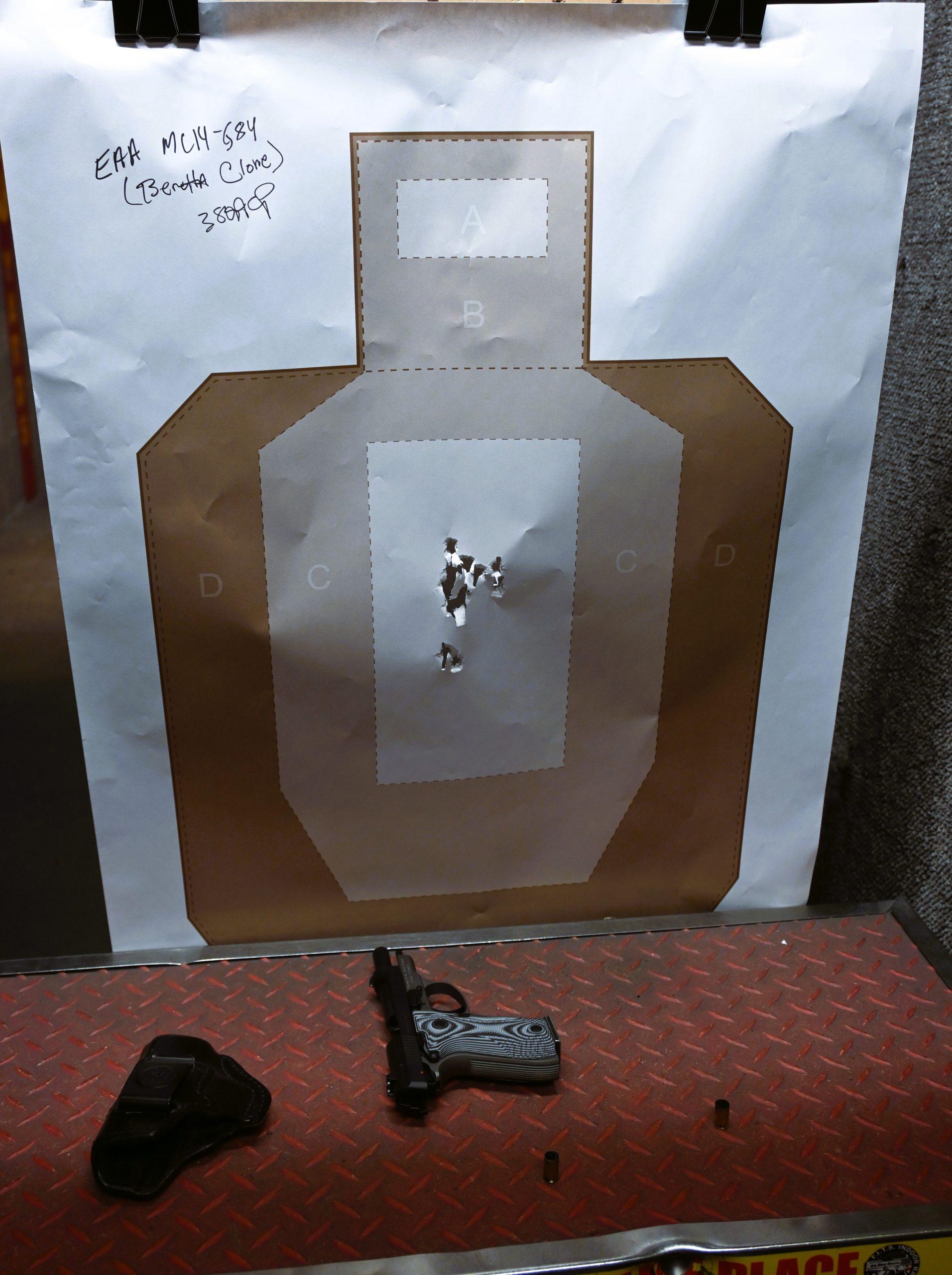 Testing the EAA MC14 at the range