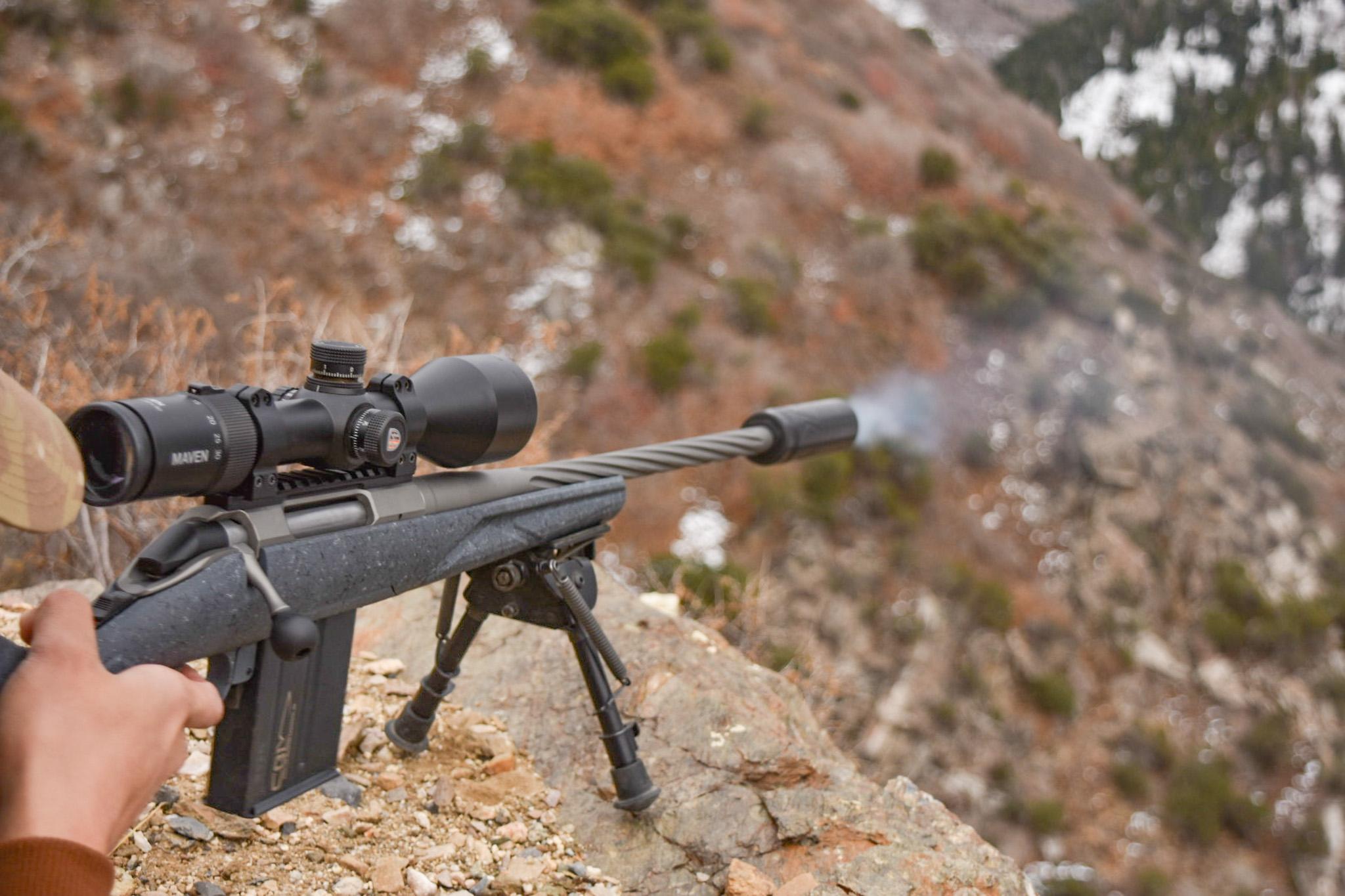 Testing the Ruger American in the Utah mountains