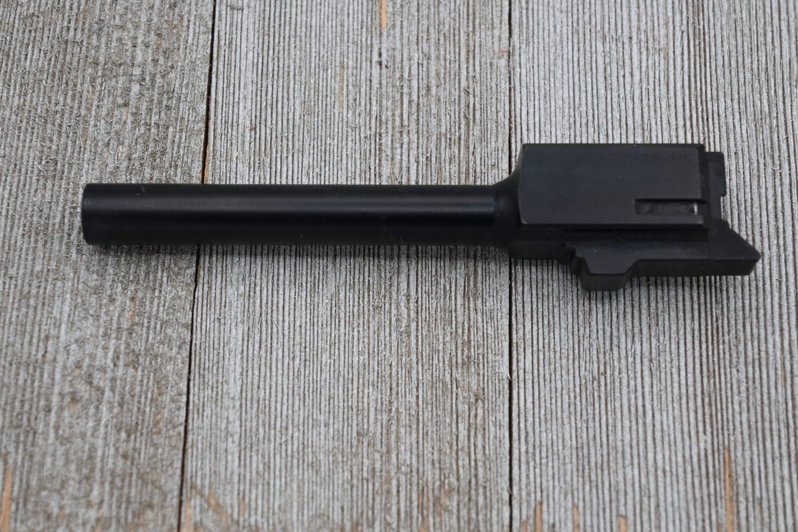 Glock Marksman Barrel: Only available sans threads unless you go aftermarket.
