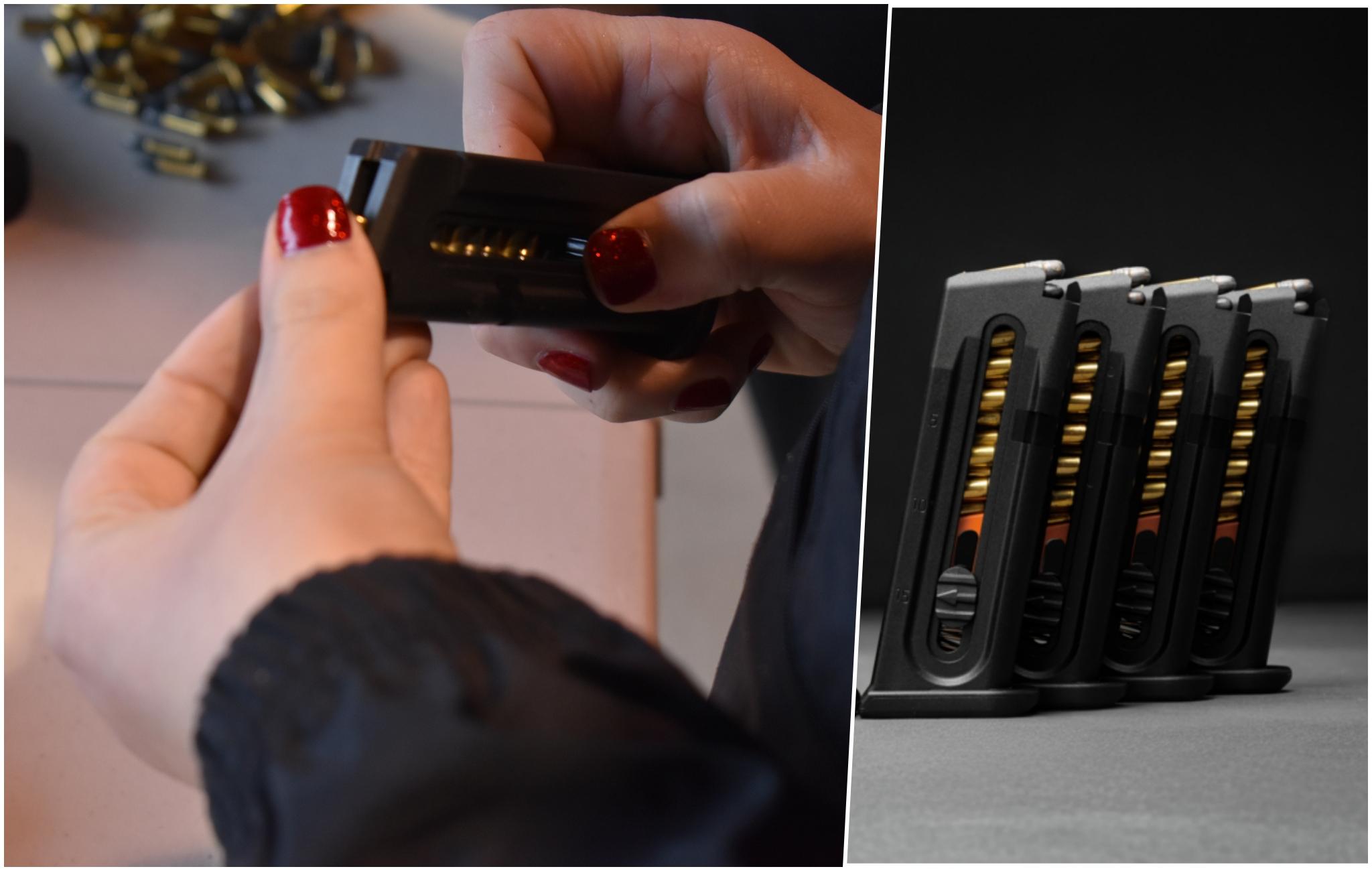 Since the gun is so fun to shoot, pick up a few OEM 15-round mags, which can be had for around $25.