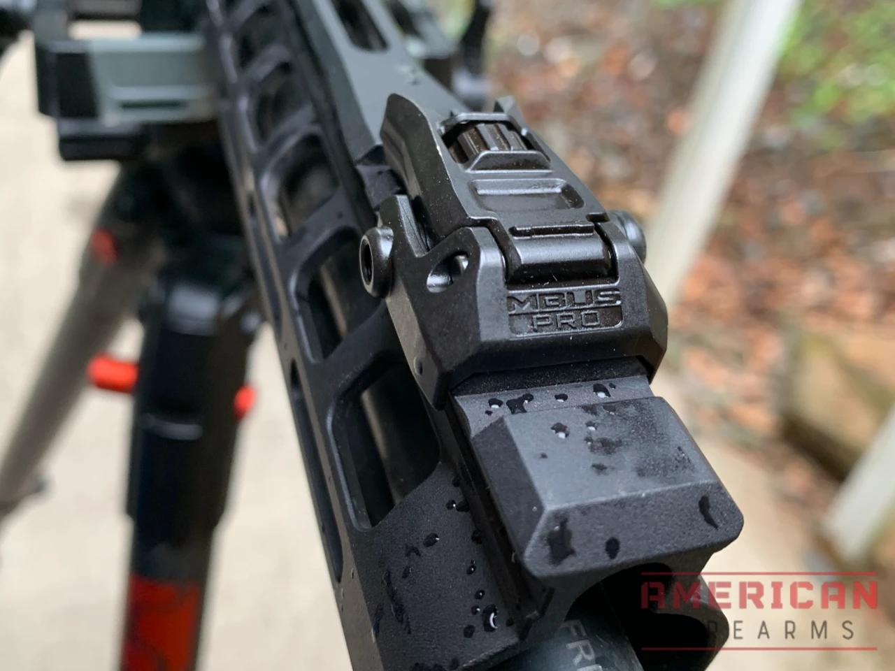 When folded down the MBUS Pros are virtually invisible.