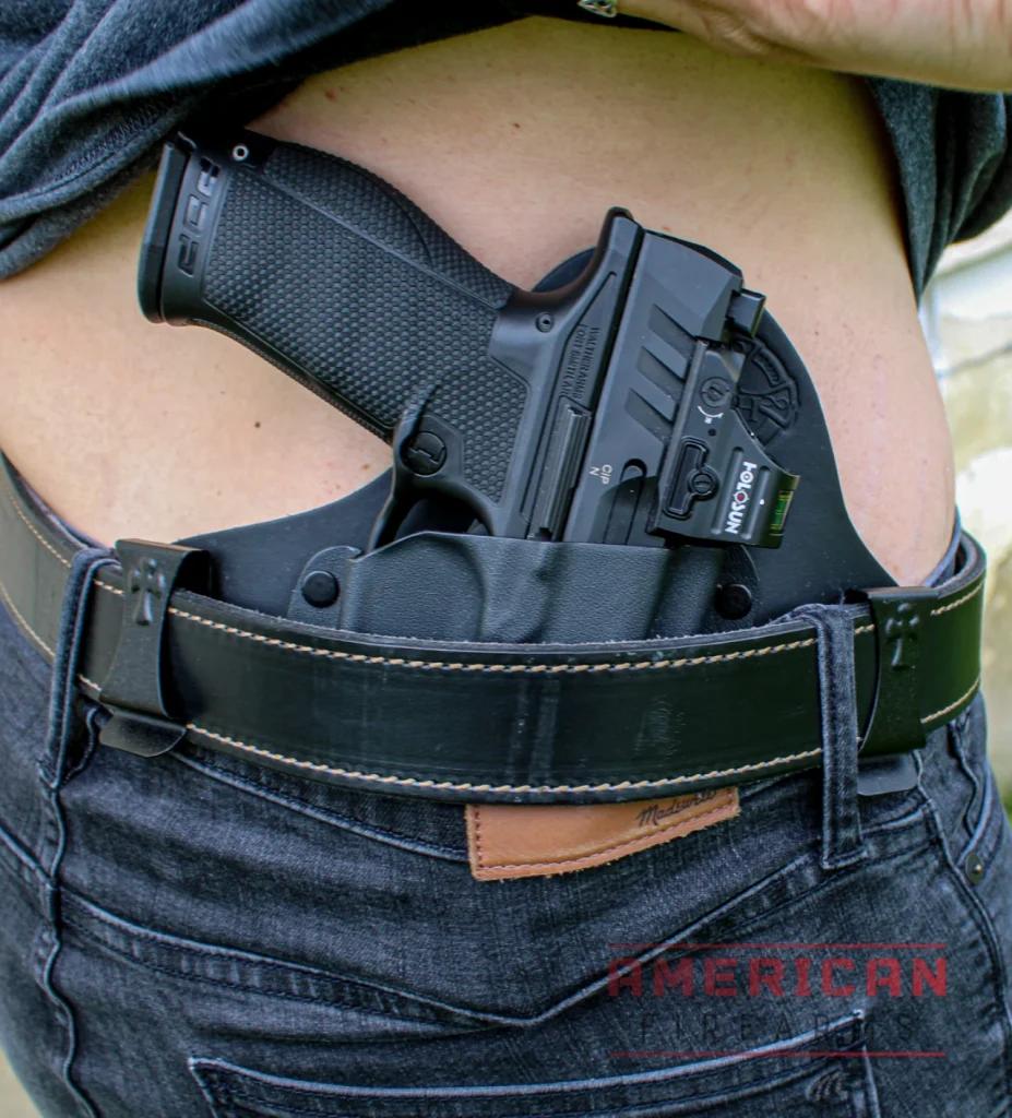 Personal preferenace alert -- I prefer a more full-coverage option, which includes leather backing behind the grip.