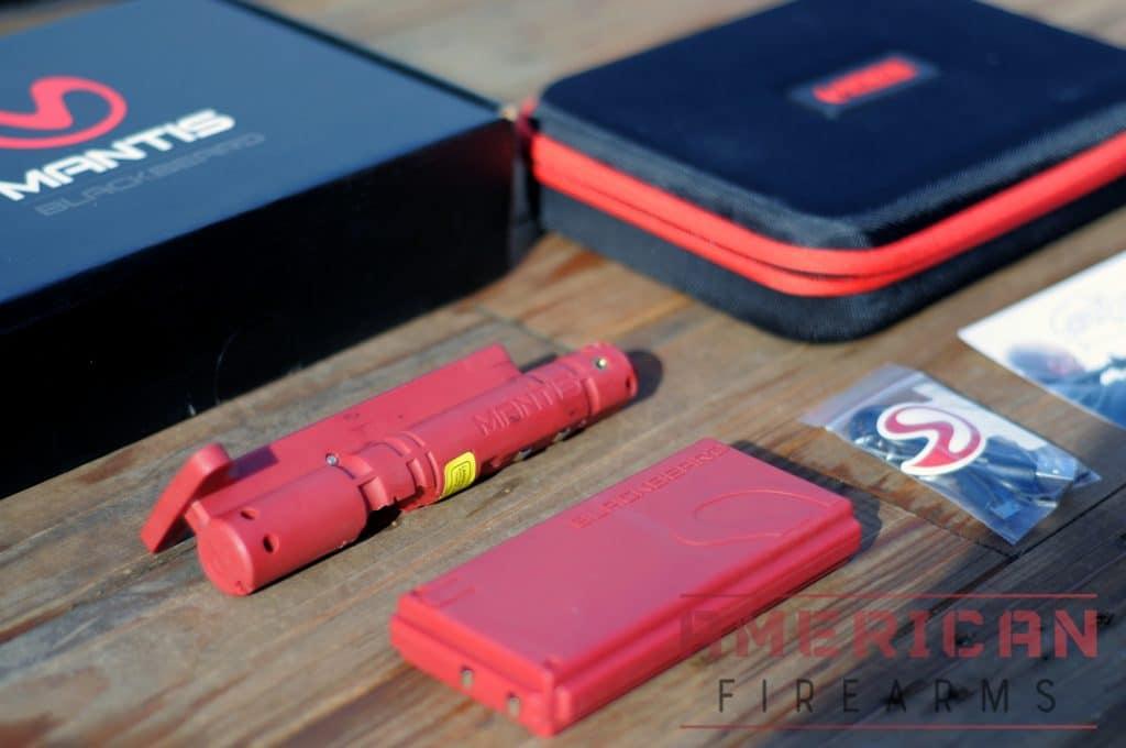 The Blackbeard system contains a replacement BCG/charging handle unit and magazine that serves as the battery.