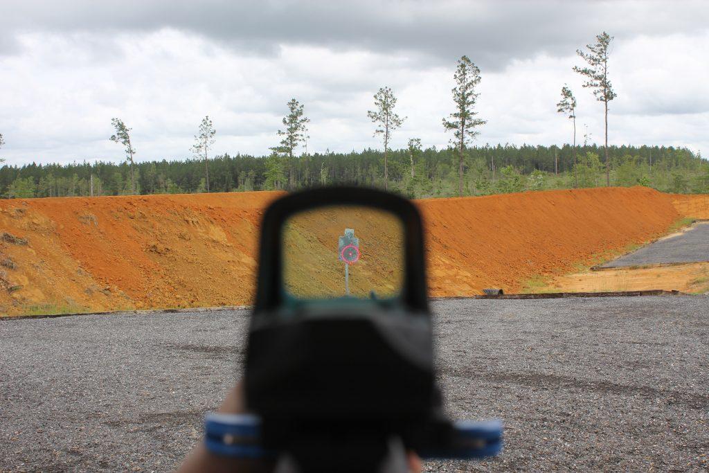 Holosun 510c reticle at 50 yards