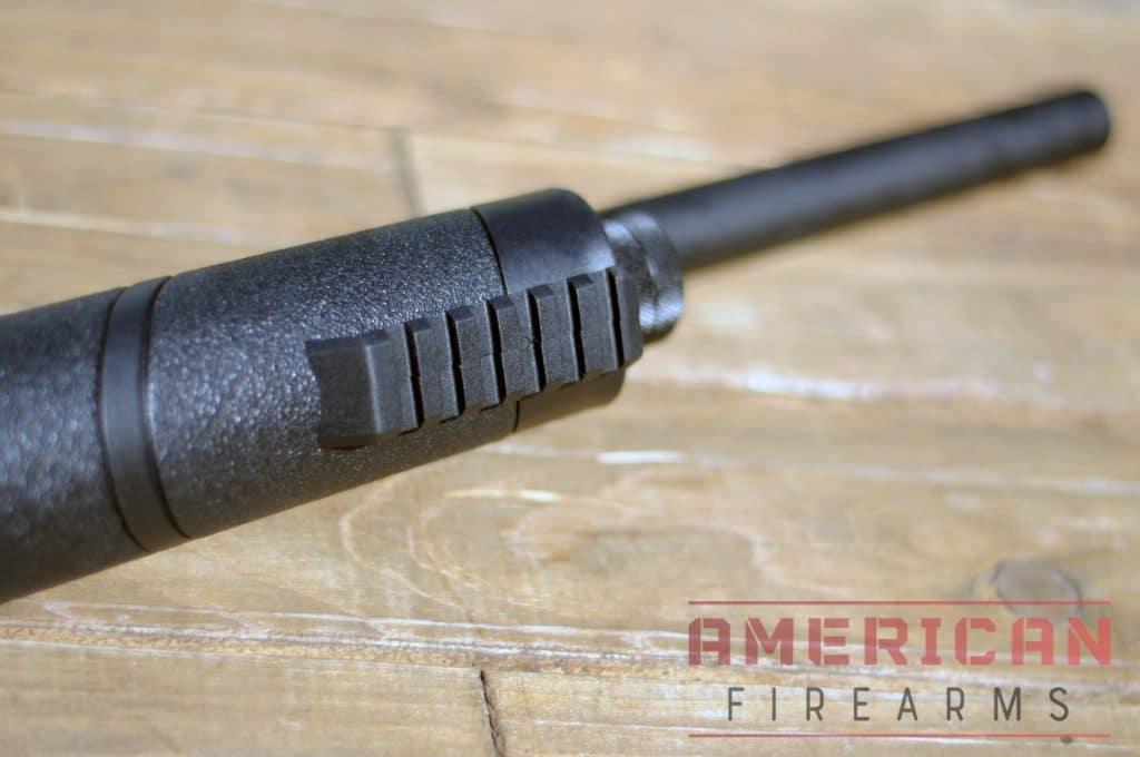 The touch of rail was useful for adding a light.