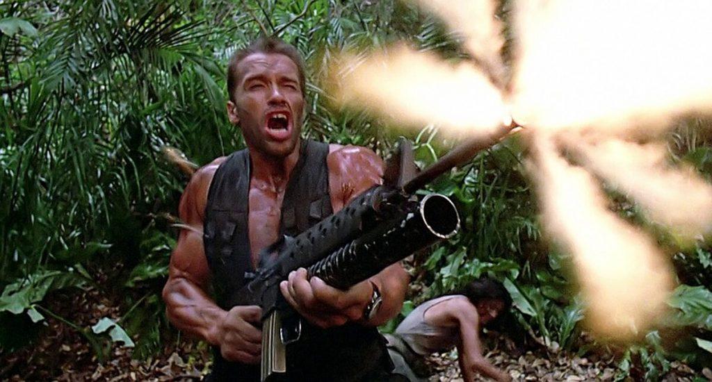 A 40 mm M203 paired with that muzzle blast will strike fear in any intergalactic trophy hunter.