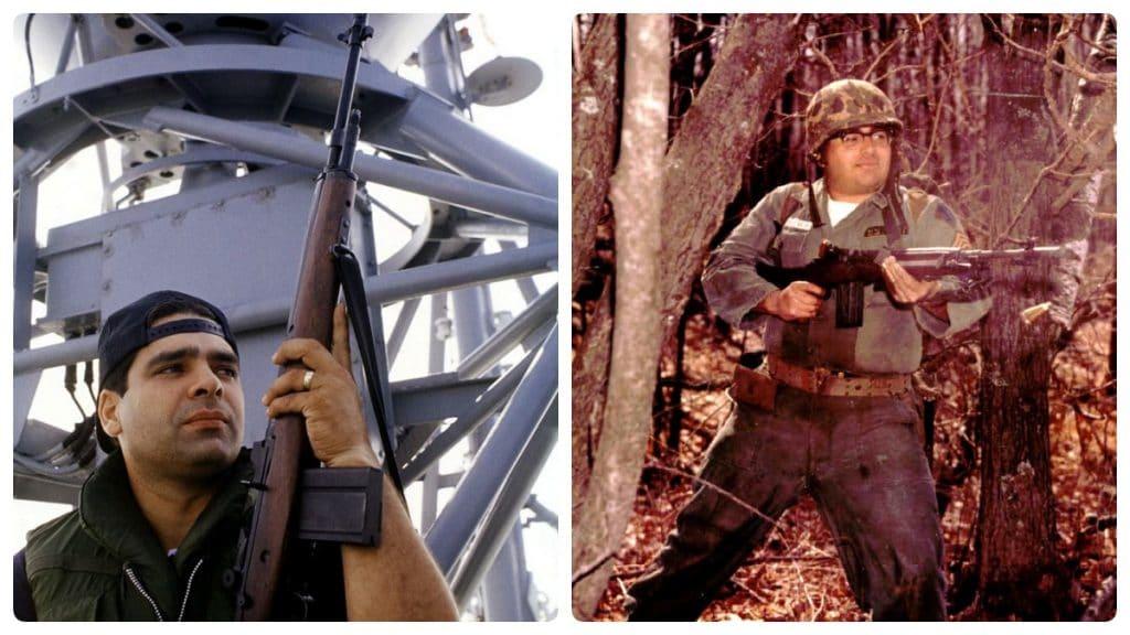 The M14, in front-line use with the U.S. Army and Marines from 1957 through 1965, and in limited second-line use since then throughout the military, was America's "battle rifle." (Photos: National Archives)
