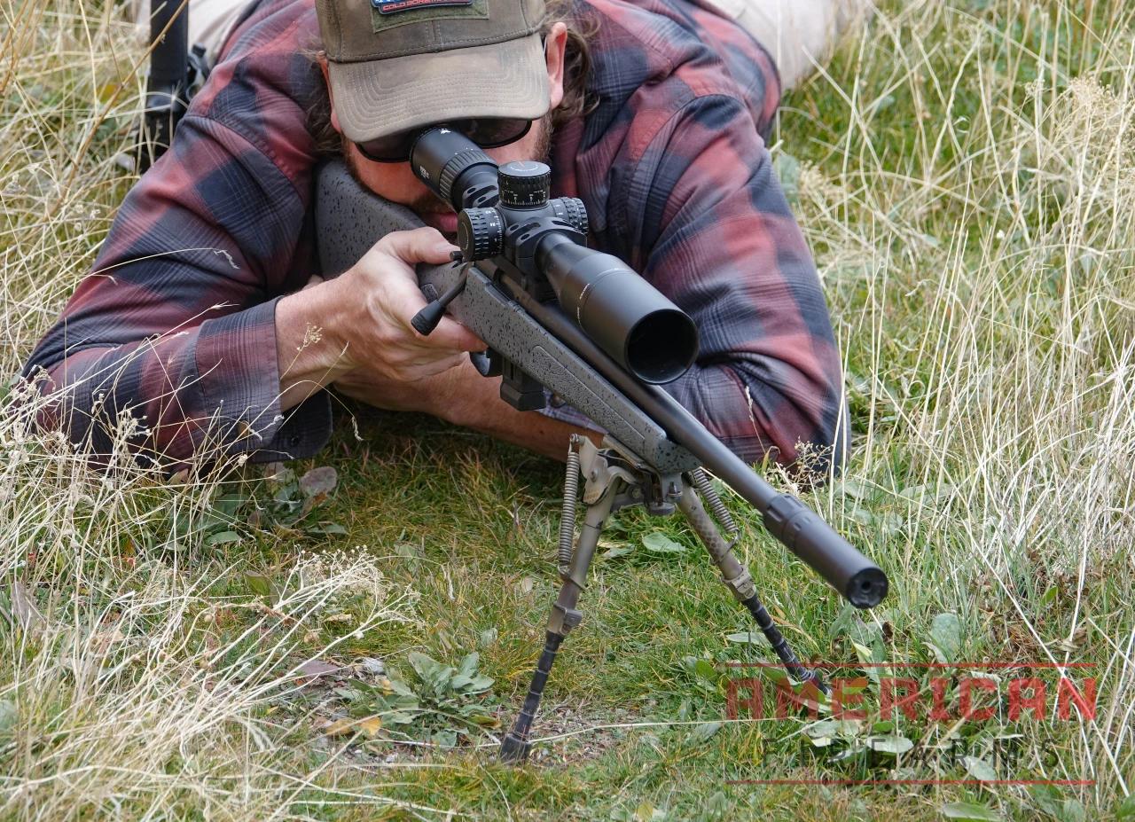 Shooting the BMR suppressed off a bipod is unbelievably pleasant.
