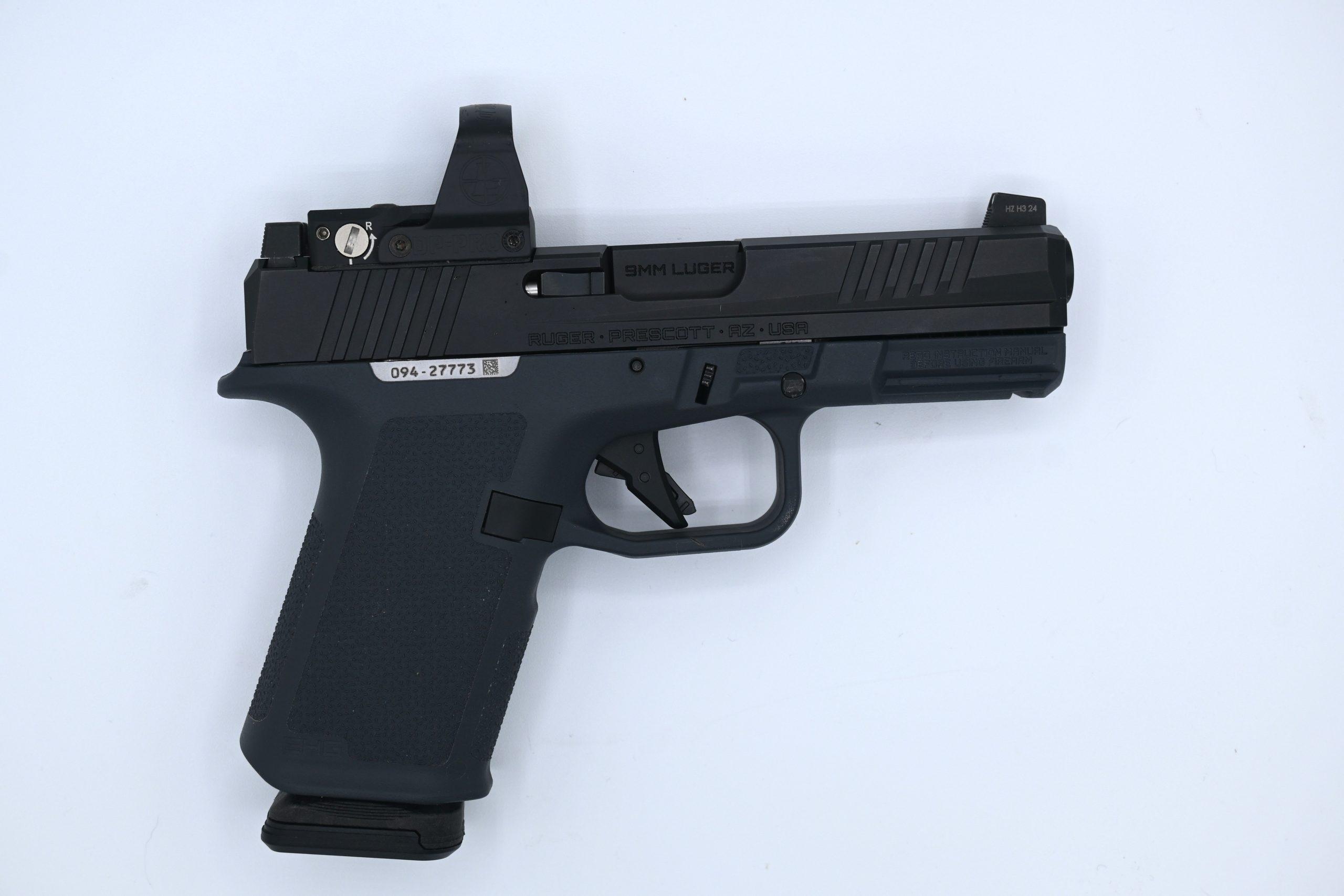 RXM with optic mounted using the direct-mount system