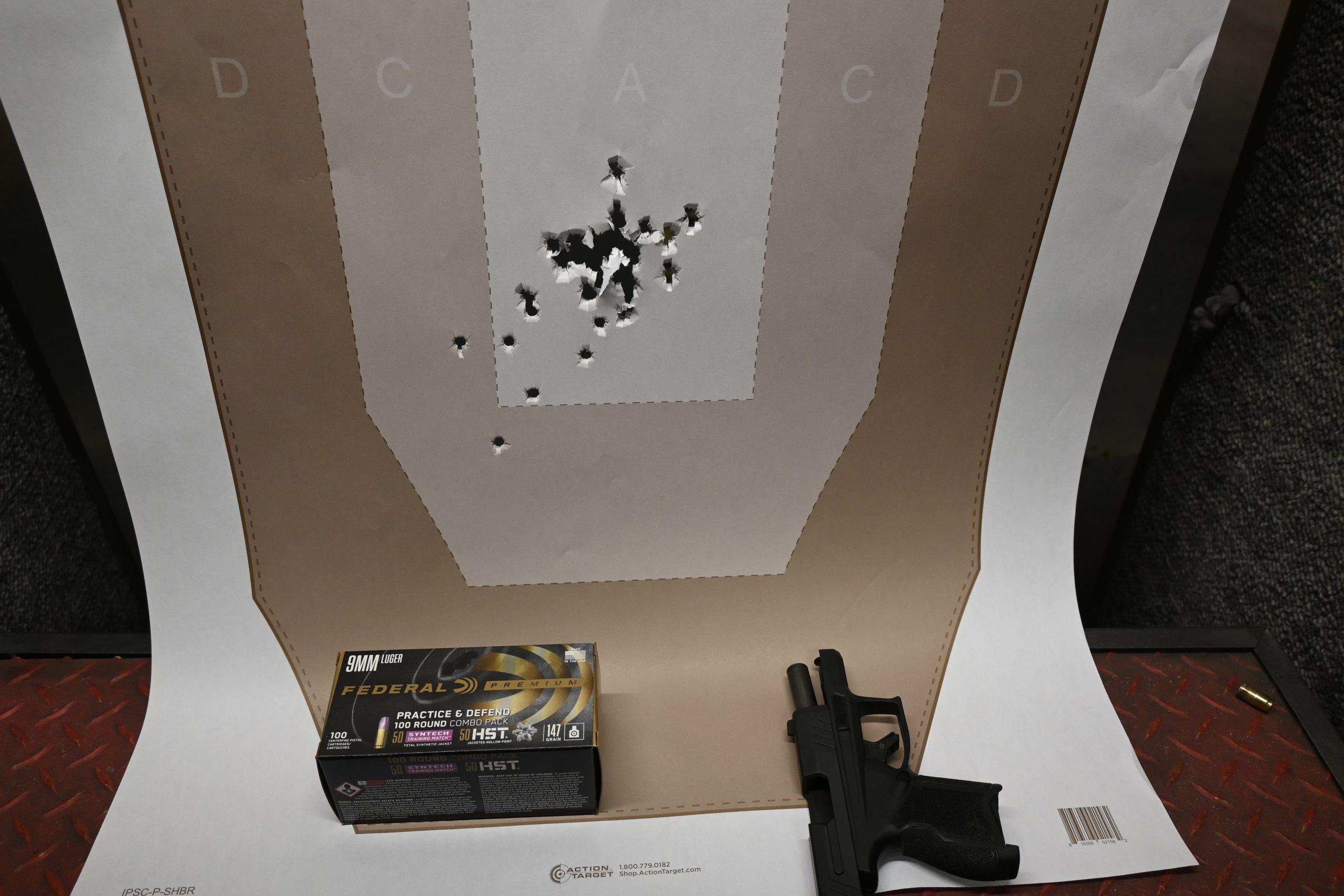 Taurus GX4 range testing had me in the A-zone all day