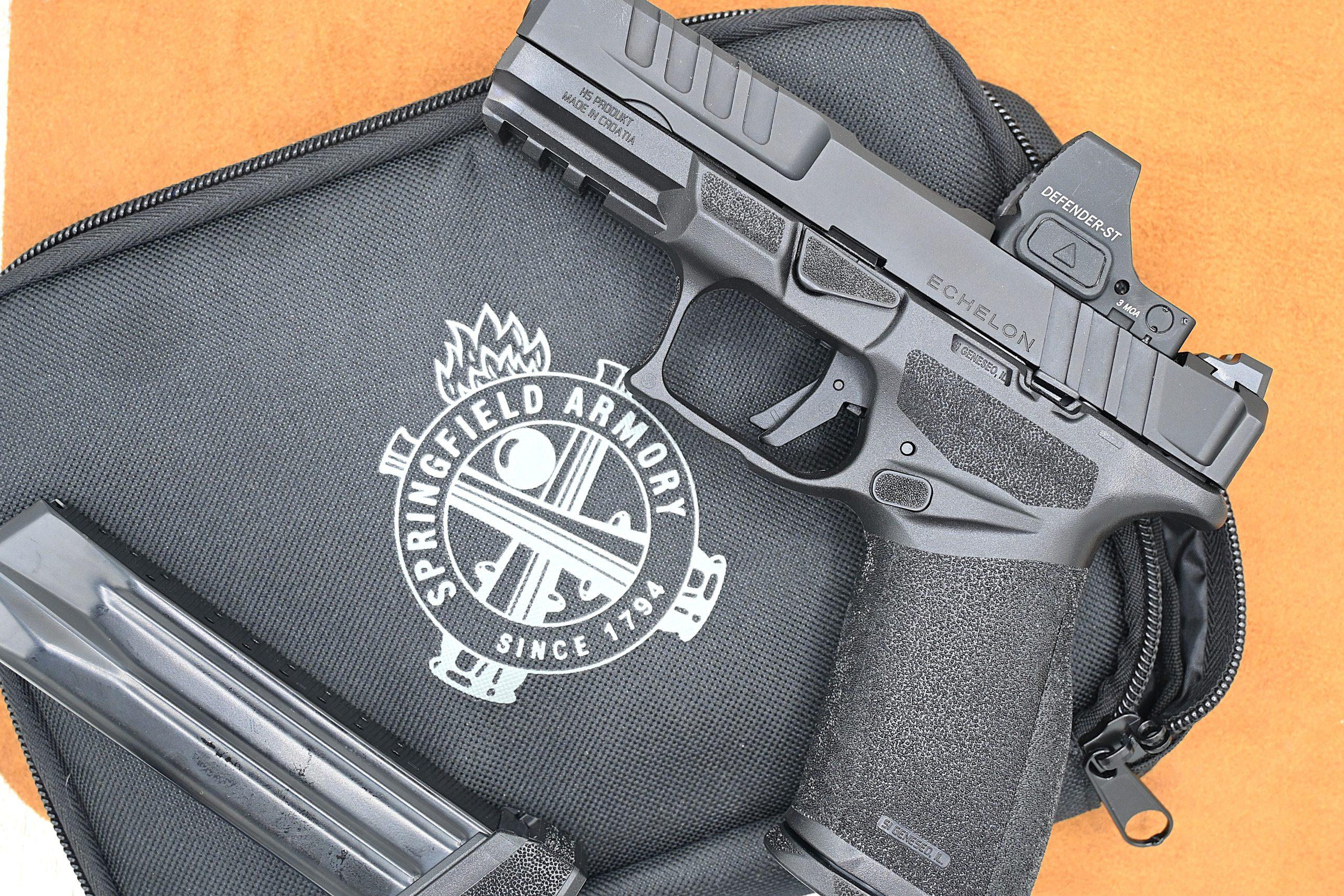 The Springfield Armory Echelon 4.0FC — Springfield's most serious handgun in decades, and a legitimate contender for duty, competition, and home defense buyers shopping in the $600 range.